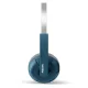 Philips TAH2000TL/00 The Ringo Wireless On-Ear Headphones, Blue