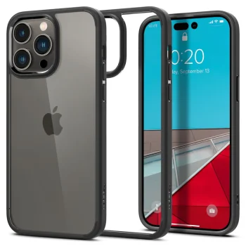 Spigen Ultra Hybrid Case for iPhone 14 Pro Matte Black
