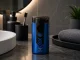Compact Cordless Electric Shaver with USB-C and LED Display, Blue