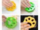 Washing Machine Lint and Pet Hair Remover, 2 pcs, 9 × 1.5 cm, Green and Orange