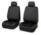 A set of Universal Eco Leather Car Seat Covers, Black