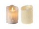 LED Candle with Moving Flame and Wax Effect, 7 cm