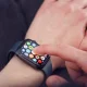 Wozinsky Watch Glass Hybrid Screen Protector for Apple Watch 44mm, Black