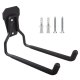 Maclean MC-440 Wall Mount for Bikes and Tools, 35 kg, Black