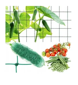Gardlov Plant Support Net for Climbing Plants 2x10m, Green