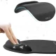 Tech-Protect A200 Mouse Pad with Gel Wrist Rest 25 x 22.5 cm - Black