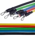 4FIZJO Exercise Resistance Bands with Handles Set of 5 Elastic Fitness Rubber Bands