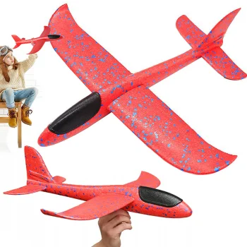 Polystyrene Aeroplane Glider Styrofoam Dart Throwing Model