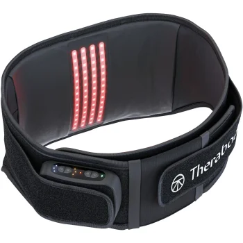 Therabody ThermBack LED Portable Back Belt Black