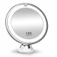 LED Cosmetic Mirror with 10x Magnification, White