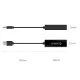 Network Adapter Orico UTJ-U3 USB-A 3.0 to RJ45 Gigabit Ethernet - Black