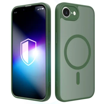 3mk Misty MagCase for Apple iPhone 16E / 17E, Green