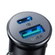 Joyroom JR-CCN05 30W USB-A / USB-C Mini Car Charger, Black