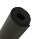 Yoga and Fitness Mat 185x83 cm, 1.5 cm Thick, Black + Carry Bag