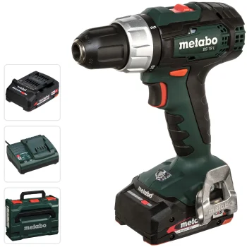 Cordless Drill Driver Metabo BS 18 L, 18V, 2x 2Ah, metaBOX