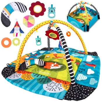 Ricokids 110x100cm Kids Interactive Educational Mat, Fox