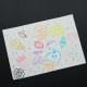 Acrylic Marker Set for Fabric, Stones and Glass, 12 pcs