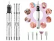Nail Drill Machine for Manicure and Pedicure with Drill Bits Set (USB, White)