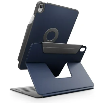 Uniq Rovus Snapmount Folio Case for iPad 11" (2025) / 10.9" (2022), Navy Blue