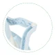 ECOTOYS Collapsible Baby Bathtub with Temperature Sensor Plug, Gray