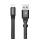 Baseus Nimble USB to Apple iPhone Lightning Data Charging Cable 2A / 0,23M, Black | Lādētājvads Datu Pārraides...