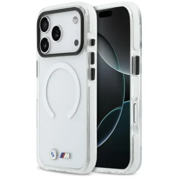 BMW M IML Shockproof Case for iPhone 17 Pro Max - Transparent