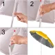 Adjustable Beach and Garden Umbrella with UV Protection, 150 cm, Yellow