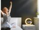 RGB LED Desk Lamp with Wireless Charger, Bluetooth Speaker and Alarm Clock