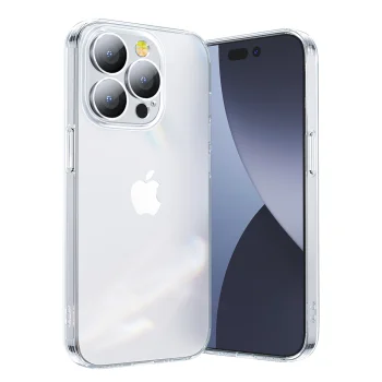 Joyroom JR-14Q3 Case for iPhone 14 Plus with Camera Cover, Transparent