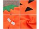 Kids Pumpkin Costume for Halloween Fancy Dress with Hat, 80-110cm, Orange