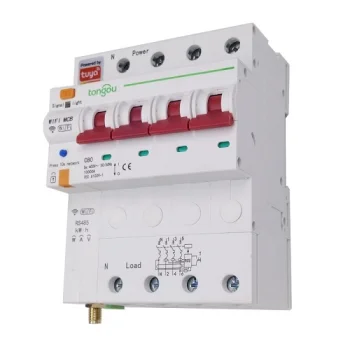 Tuya Smart 4-Pole Circuit Breaker Wi-Fi, RS485, 63A