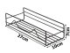 Metal Bathroom Shelf Loft, Hanging, Black