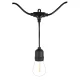 Forever Light FLM-200 LED String Lights 7.2m 10x E27 S14 (Warm White)