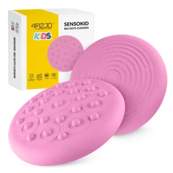 4FIZJO SensoKID Sensory Disc for Kids Exercise and Play, Pink