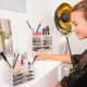 Acrylic Cosmetics and Jewelry Organizer with Drawers
