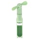 Portable Mini Handheld Fan, Foldable USB Rechargeable Desk Fan, Green