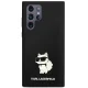 Karl Lagerfeld Samsung Galaxy S24 Ultra Case Silicone NFT Choupette, Black