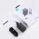 Joyroom GaN Wall Charger 65W USB-A & 2x USB-C + Charging Data Cable 100W, Black