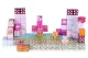 Multistore Magnetic Building Blocks for Kids, 140 Pieces, Pink