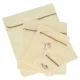 Laundry Wash Bag Set with Zipper, 6 Pcs, Beige