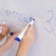 Maaleo Magnetic Whiteboard 60x40 cm with Accessories, White