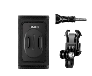 Telesin Backpack Strap Mount with J-Hook for GoPro / Osmo Action (GP-BPM-003)