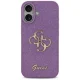 Guess Fixed Glitter Big 4G Case for iPhone 17 Purple