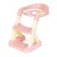 Ecotoys Potty Training Toilet Seat with Step Stool, Pink