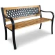Garden Bench with Backrest Sofotel Elion 125x77x49 cm