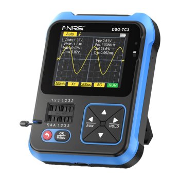 Fnirsi DSO-TC3 3-in-1 Handheld Digital Oscilloscope & Transistor Tester