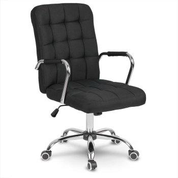 Sofotel Benton Ergonomic Fabric Office Chair, Black