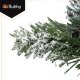 Artificial Christmas Tree on Trunk 6ft Ruhhy 26667, Snow Flocked