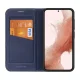 Dux Ducis Skin X2 Flip Case for Samsung Galaxy S23+, Wallet Stand, Blue