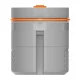 Flextail AVS Capsule Camping Mat Pump, Gray